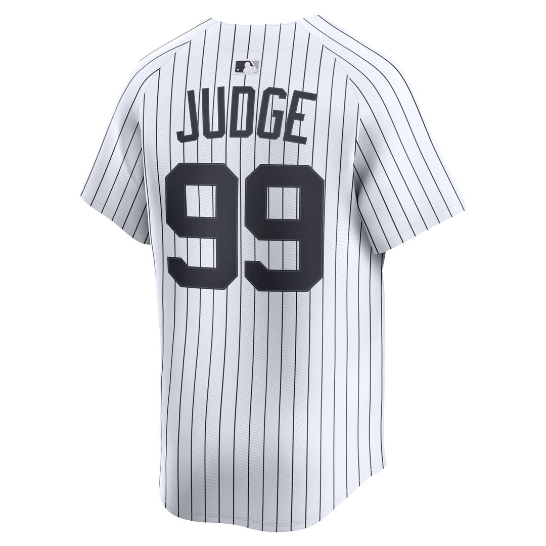 New York Yankees Aaron Judge Nike Home Limited Player Jersey - White Team Jersey Sports Fan Apparel