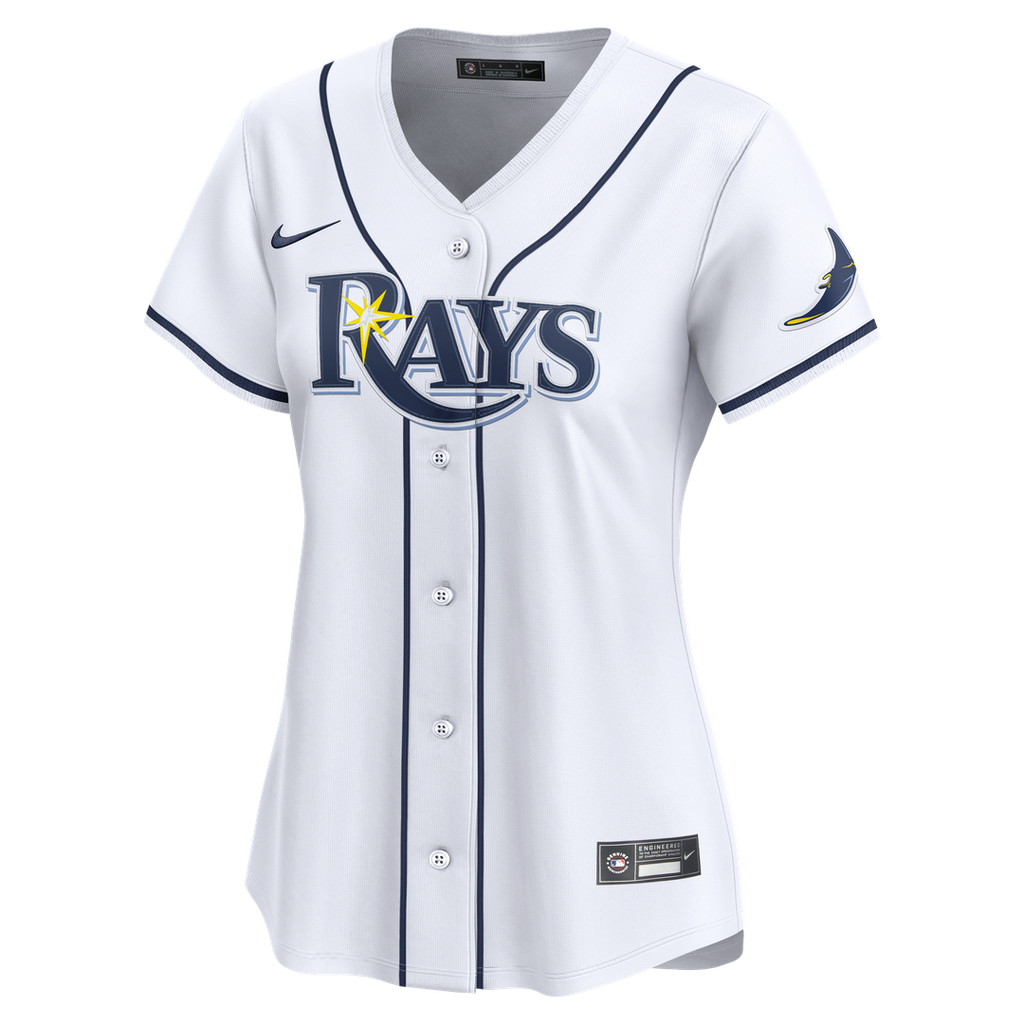 Tampa Bay Rays Nike Women's Home Limited Jersey - White Team Jersey Sports Fan Apparel