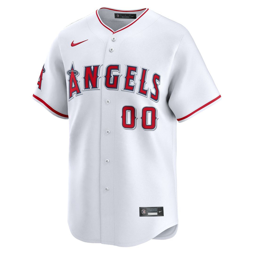 Los Angeles Angels Nike Home Limited Pick - A - Player Retired Roster Jersey - White Team Jersey Sports Fan Apparel