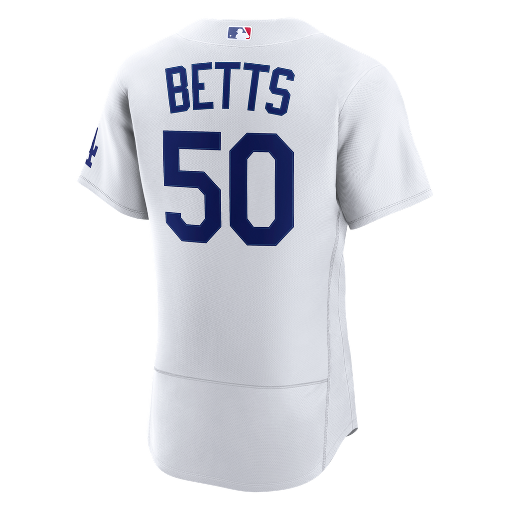 Los Angeles Dodgers Mookie Betts Nike Home Authentic Jersey - White Team Jersey Sports Fan Apparel