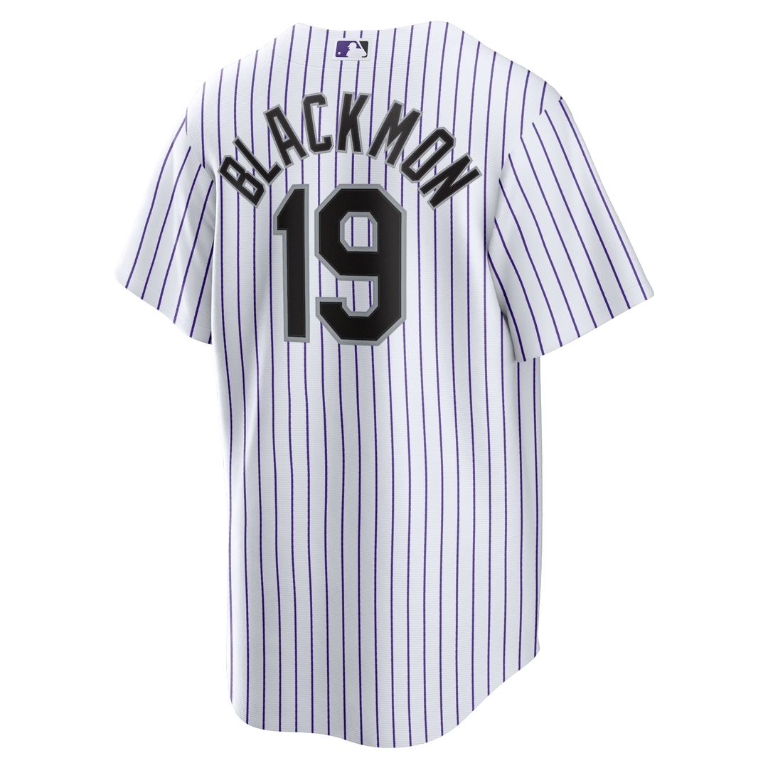 Colorado Rockies Charlie Blackmon Nike Home Replica Player Name Jersey - White Team Jersey Sports Fan Apparel