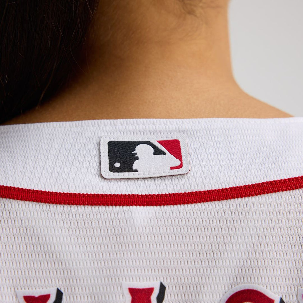 Cincinnati Reds Elly De La Cruz Nike Women's Home Replica Jersey - White Team Jersey Sports Fan Apparel