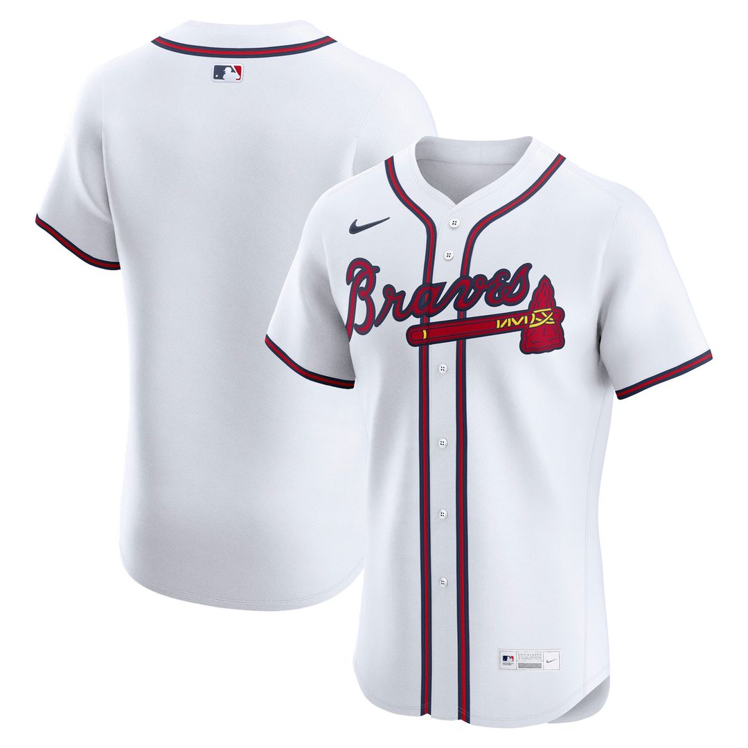 Atlanta Braves Nike Alternate Elite Jersey - Red Team Jersey Sports Fan Apparel