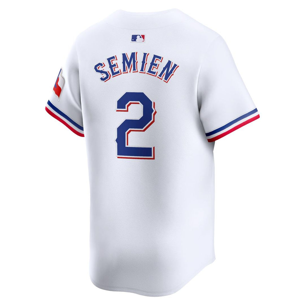 Texas Rangers Marcus Semien Nike Home Limited Player Jersey - White Team Jersey Sports Fan Apparel