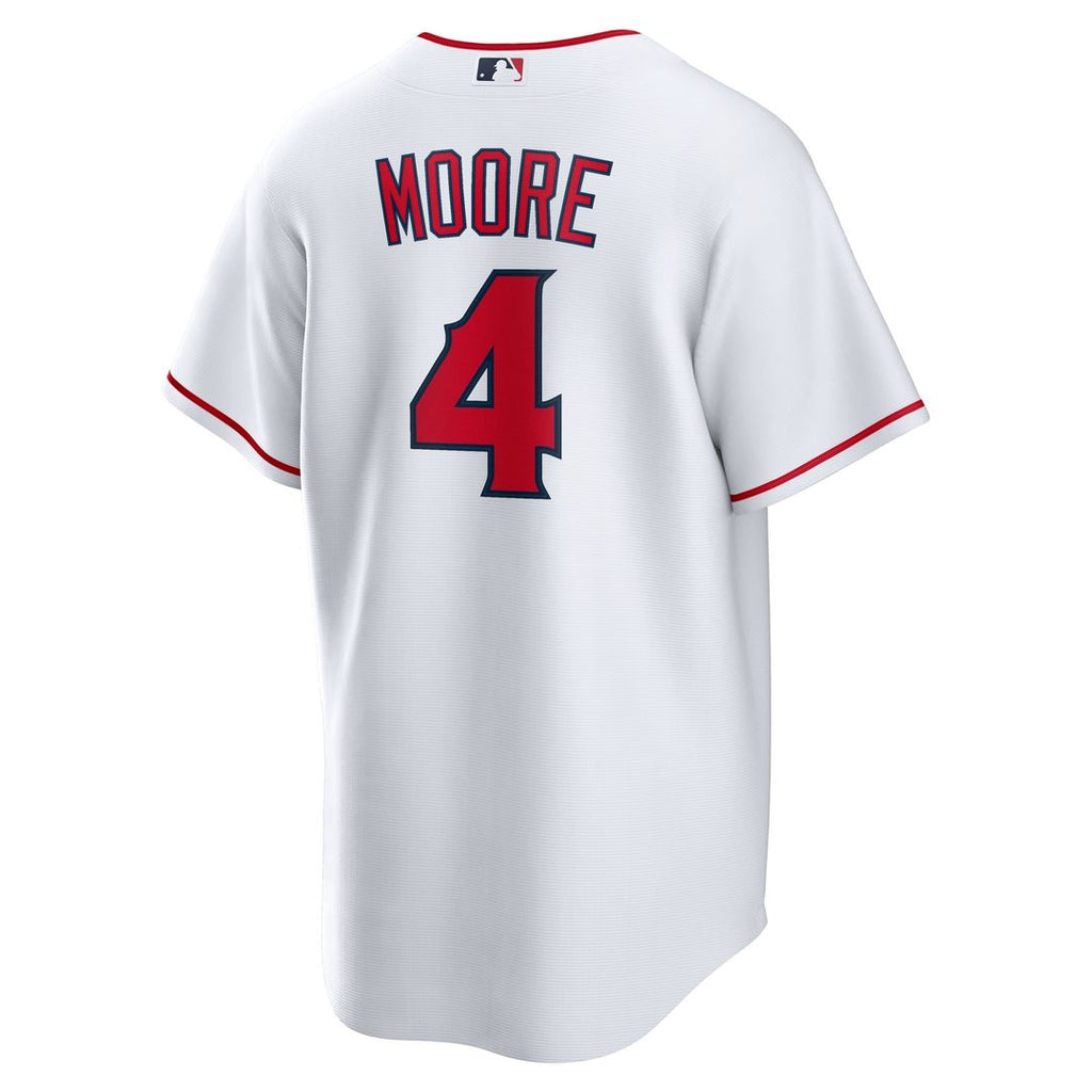 Los Angeles Angels Christian Moore Nike Home Replica Jersey - White Team Jersey Sports Fan Apparel