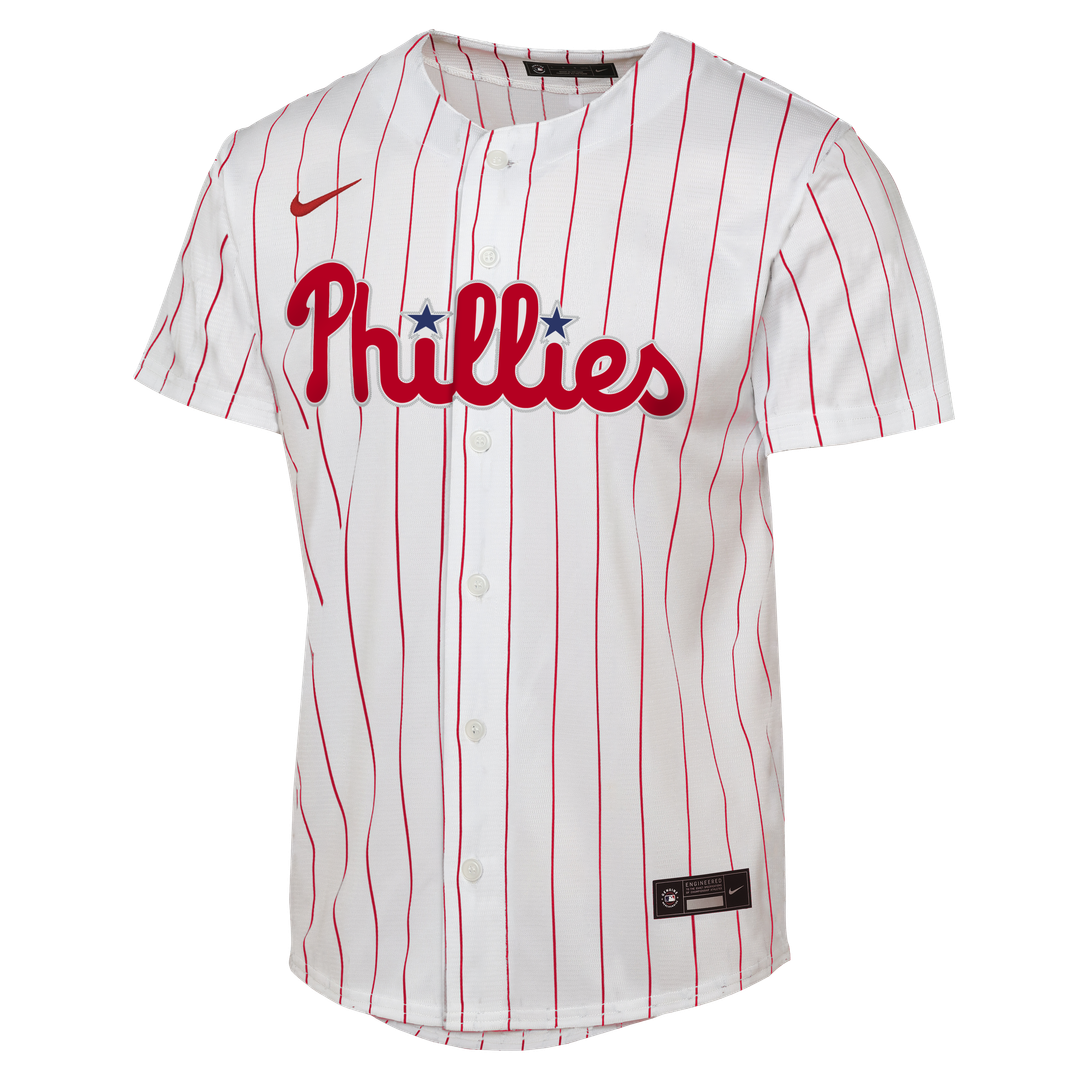 Philadelphia Phillies Kyle Schwarber Nike Youth Home Replica Jersey - White Team Jersey Sports Fan Apparel