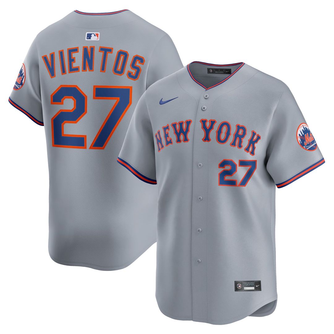 New York Mets Mark Vientos Nike All - Star Limited Jersey - Gray Team Jersey Sports Fan Apparel