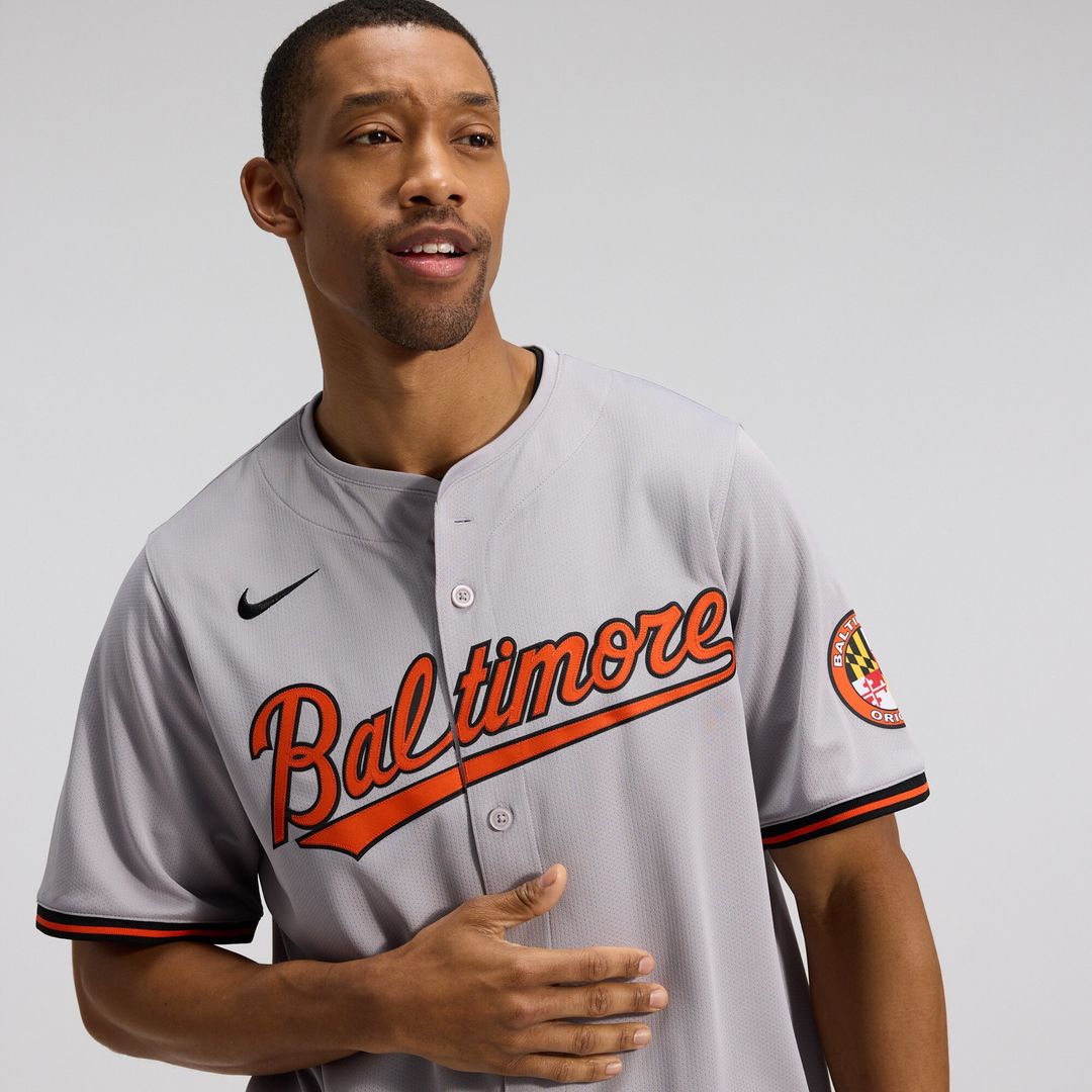 Baltimore Orioles Nike Road Limited Jersey - Gray Team Jersey Sports Fan Apparel