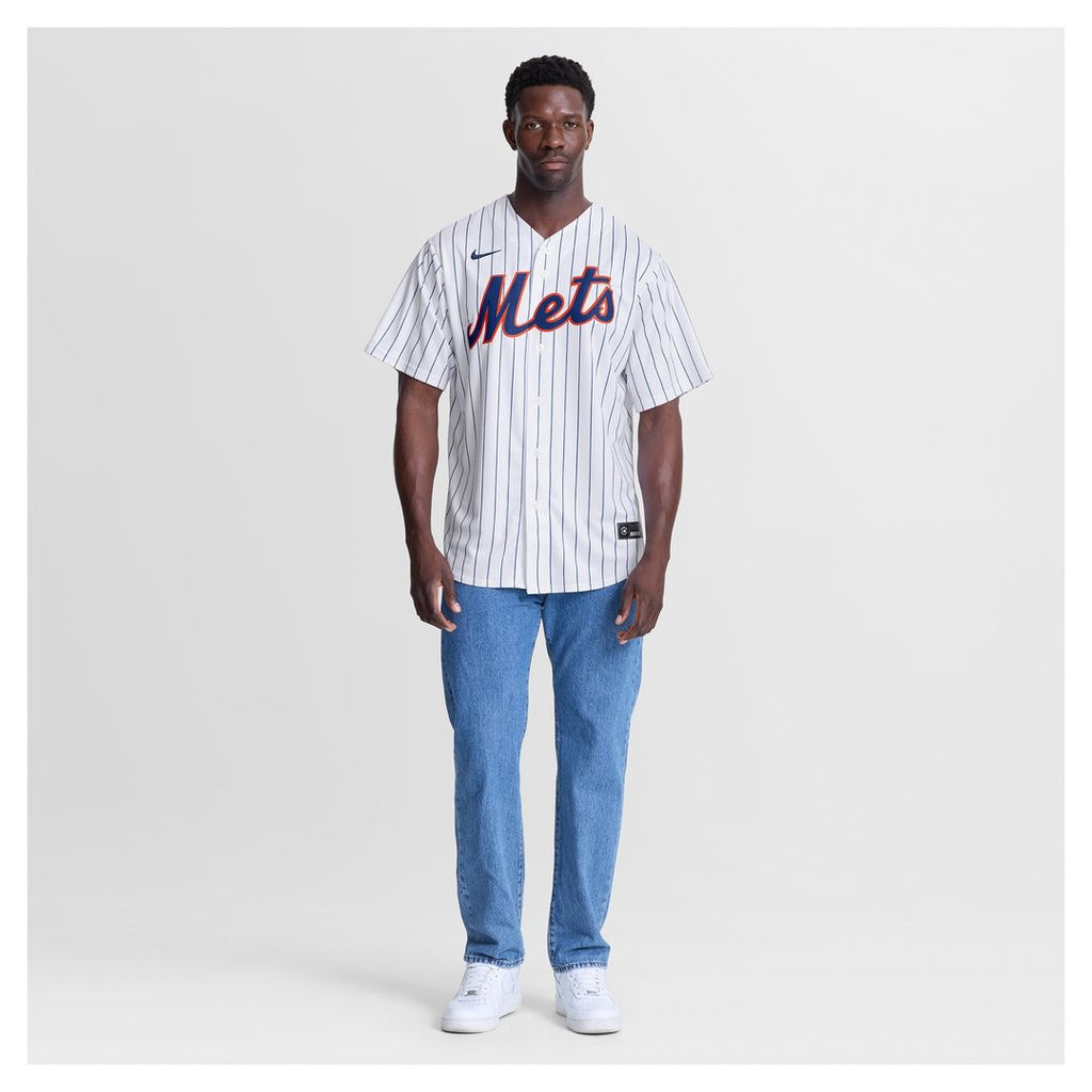 New York Mets Nolan McLean Nike Home Replica Jersey - White Team Jersey Sports Fan Apparel