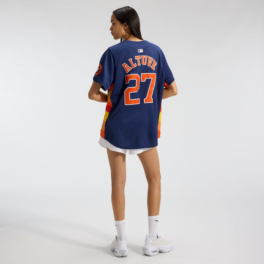 Houston Astros Jose Altuve Nike Women's Alternate Limited Player Jersey - Navy Team Jersey Sports Fan Apparel