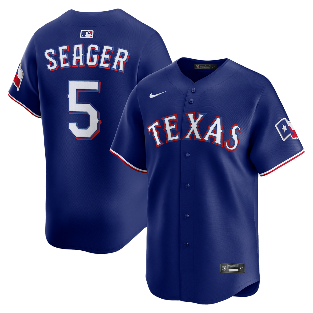Texas Rangers Corey Seager Nike Alternate 2 Limited Jersey - Royal Team Jersey Sports Fan Apparel
