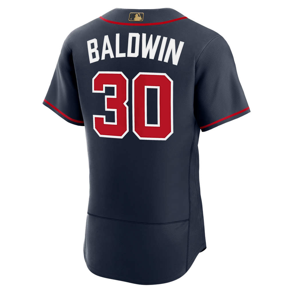 Atlanta Braves Drake Baldwin Nike MLB Awards Authentic Jersey - White Team Jersey Sports Fan Apparel