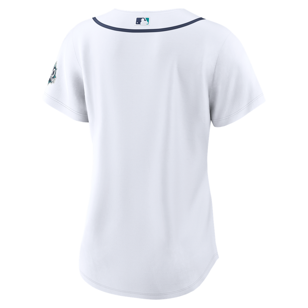 Seattle Mariners Nike Women's Home 50th Season Stadium Jersey - White Team Jersey Sports Fan Apparel