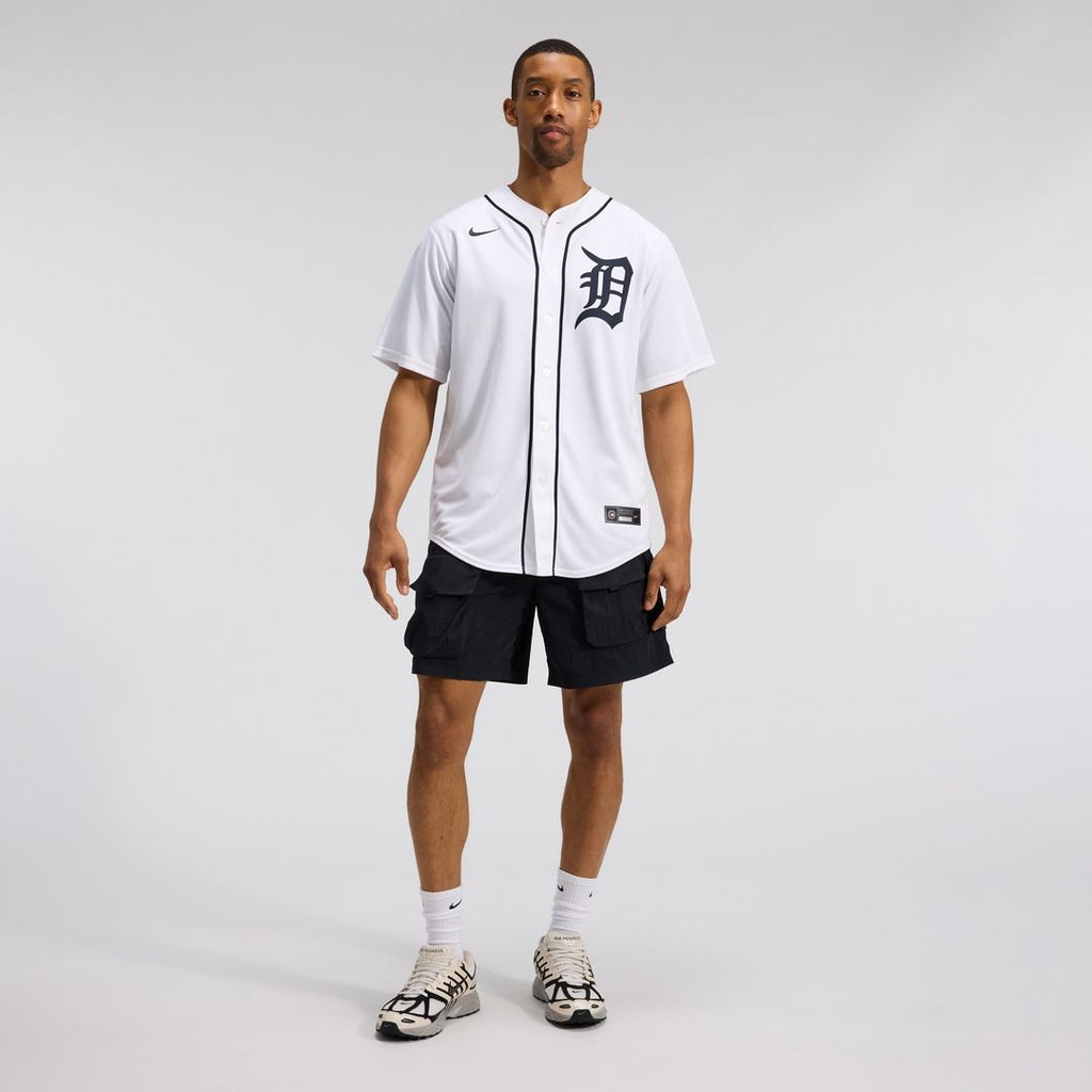 Detroit Tigers Nike Home Replica Jersey - White Team Jersey Sports Fan Apparel