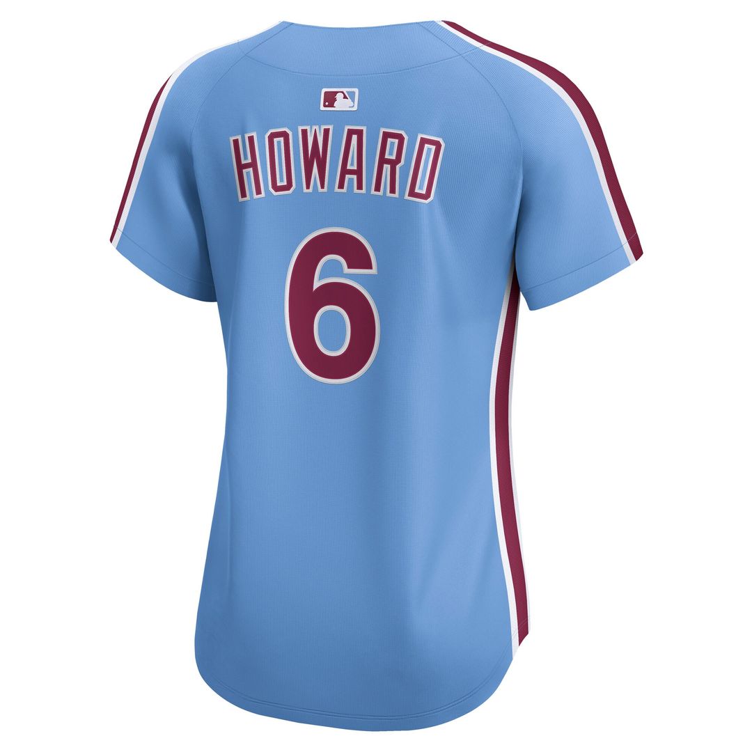 Philadelphia Phillies Ryan Howard Nike Women's Limited Jersey - White Team Jersey Sports Fan Apparel