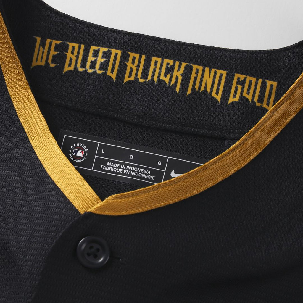 Pittsburgh Pirates Bryan Reynolds Nike 2026 City Connect Stadium Jersey - Black Team Jersey Sports Fan Apparel