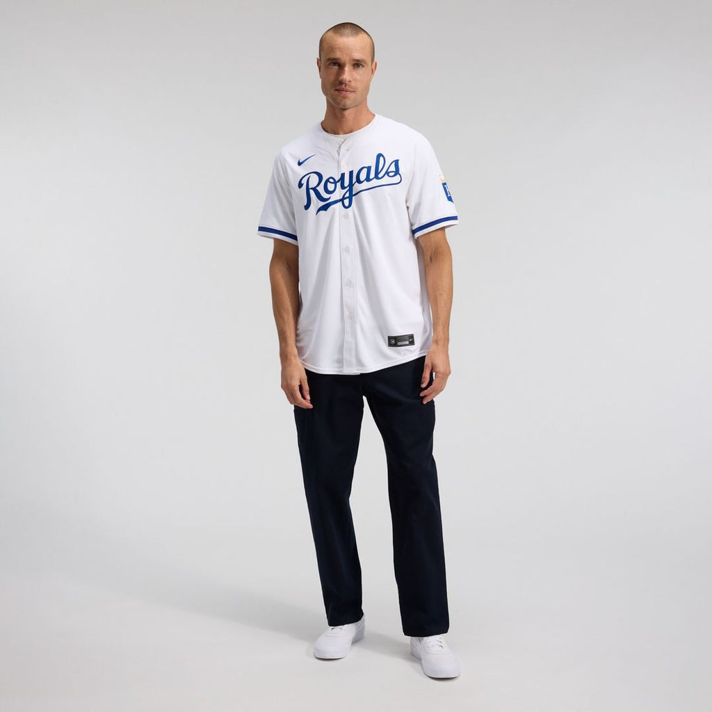 Kansas City Royals Nike Home Limited Jersey - White Team Jersey Sports Fan Apparel