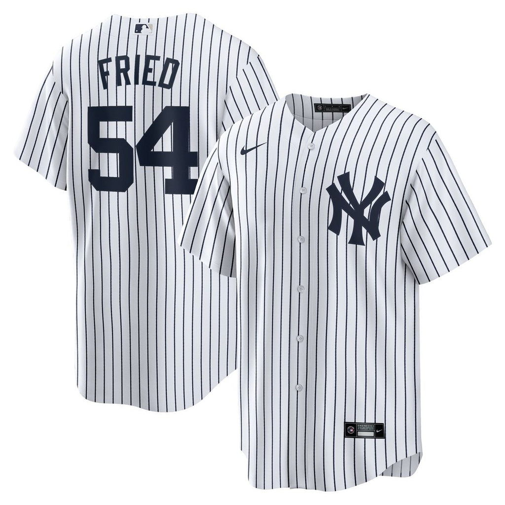New York Yankees Max Fried Nike Home Replica Player Jersey - White Team Jersey Sports Fan Apparel