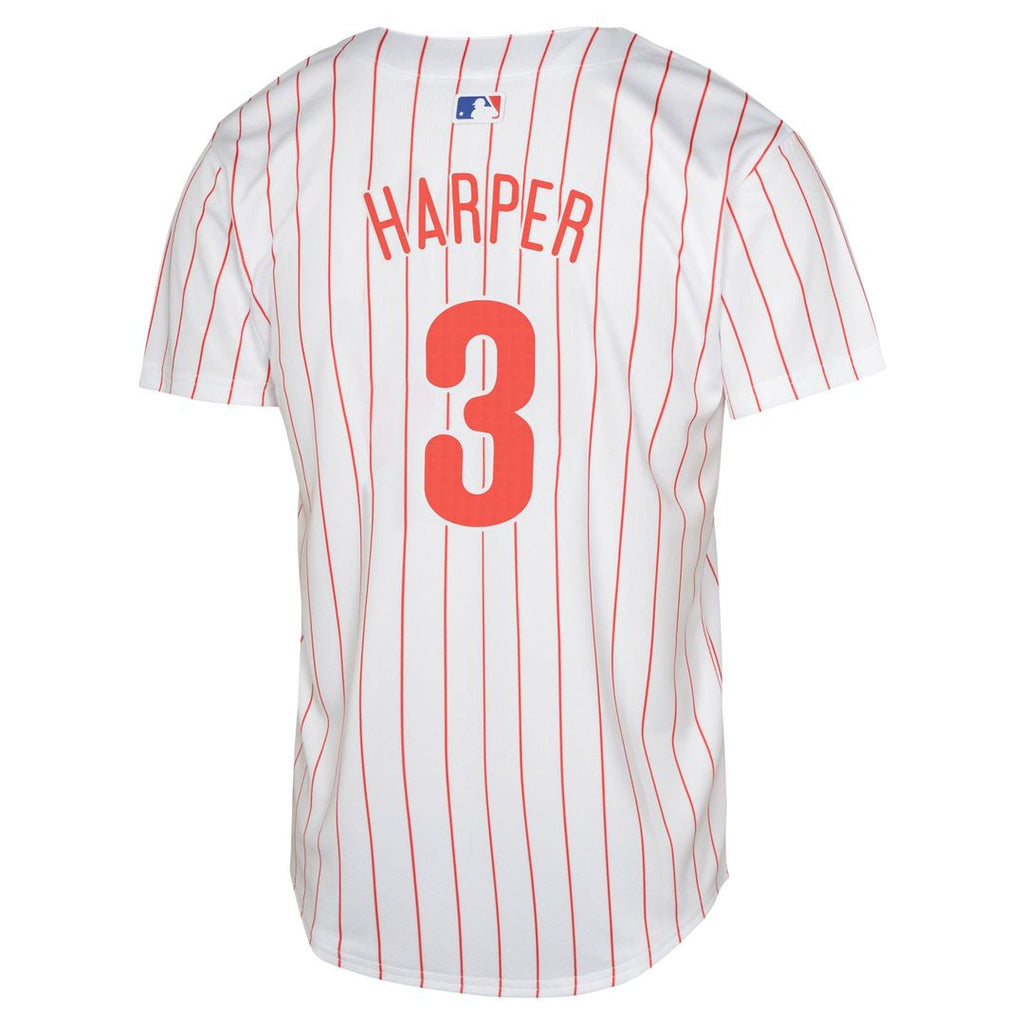 Philadelphia Phillies Bryce Harper Youth Limited Player Jersey - White Team Jersey Sports Fan Apparel