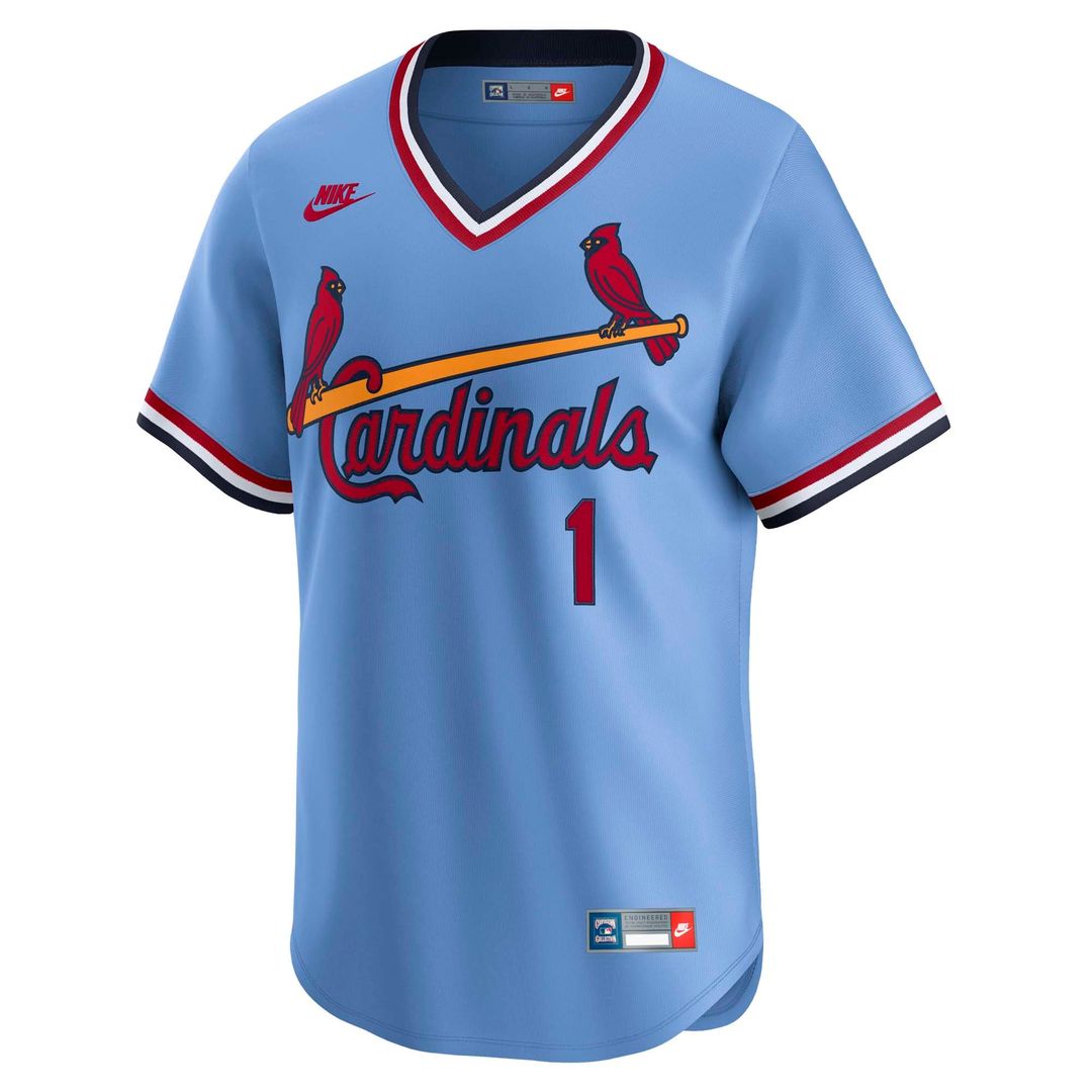 St. Louis Cardinals Ozzie Smith Nike Throwback Cooperstown Limited Jersey - Blue Team Jersey Sports Fan Apparel