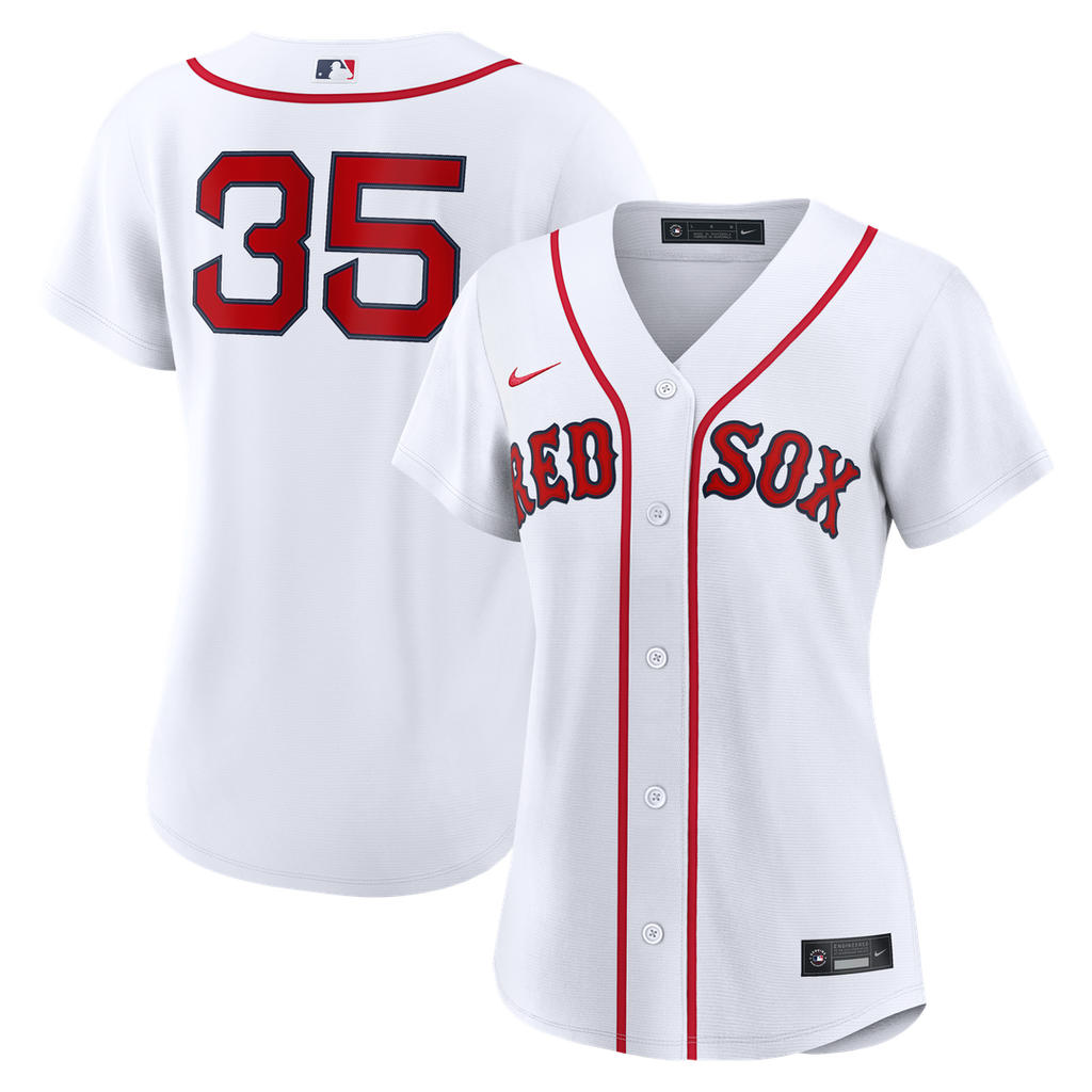 Boston Red Sox Garrett Crochet Nike Women's Home Replica Jersey - White Team Jersey Sports Fan Apparel