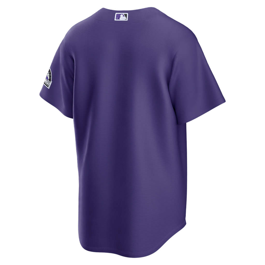 Colorado Rockies Nike Alternate Stadium Jersey - Purple Team Jersey Sports Fan Apparel