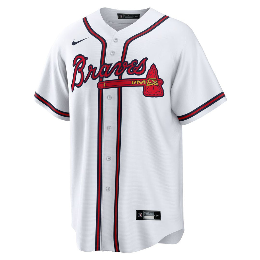 Atlanta Braves Spencer Strider Nike Replica Player Jersey - White Team Jersey Sports Fan Apparel