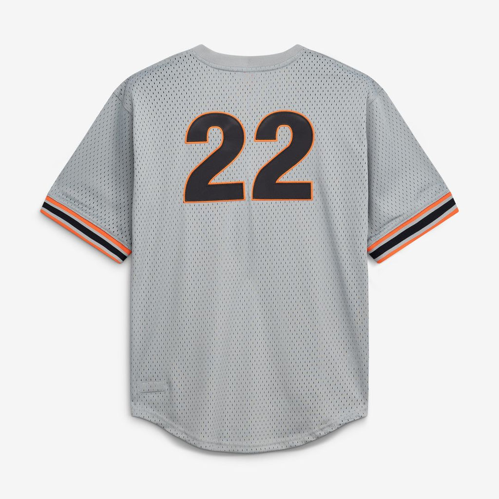 San Francisco Giants Will Clark Mitchell & Ness Authentic Batting Practice Jersey - Gray Team Jersey Sports Fan Apparel