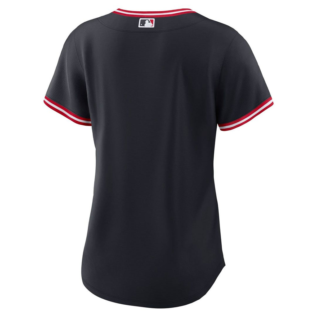 Cleveland Guardians Nike Women's Alternate 2 Replica Jersey - Red Team Jersey Sports Fan Apparel