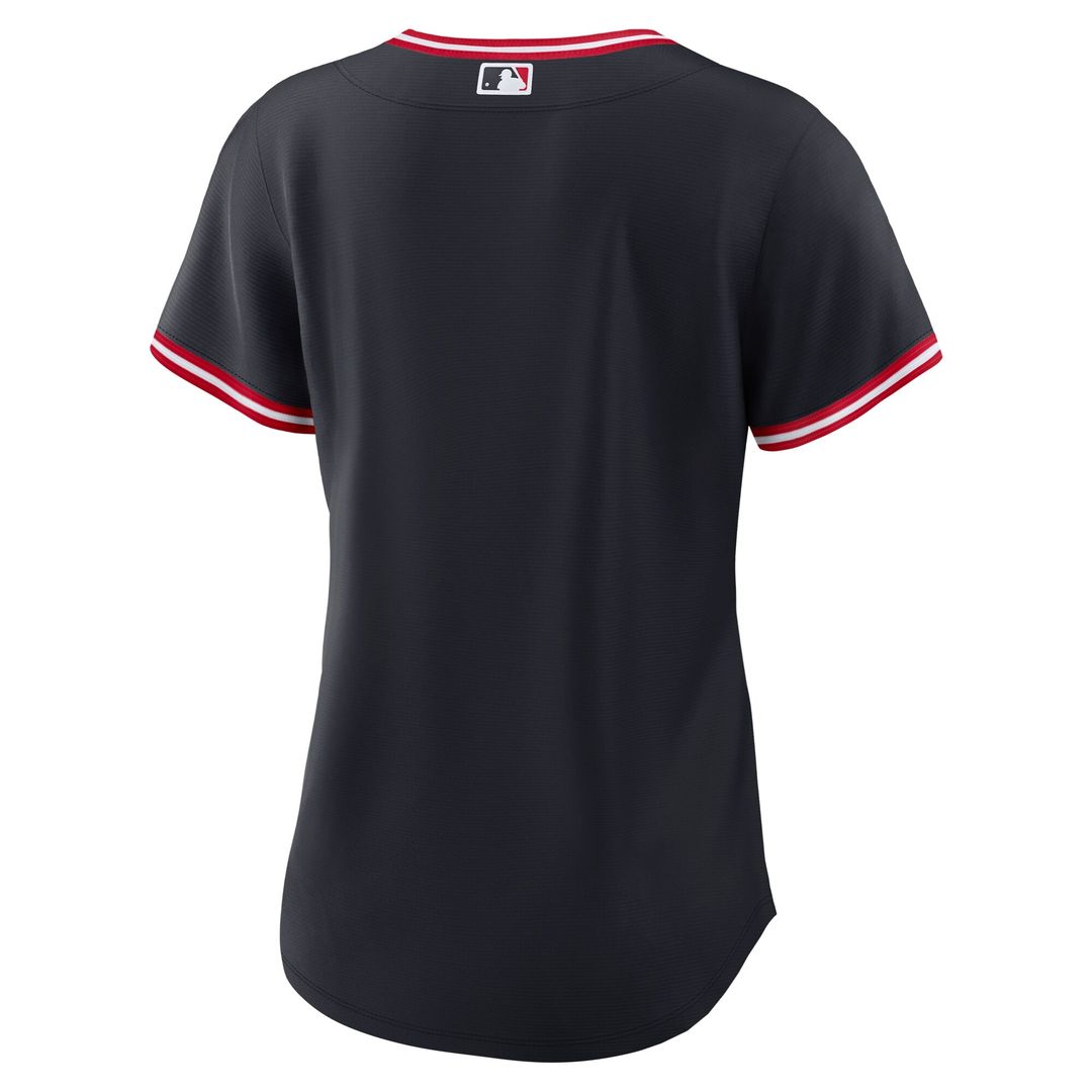 Cleveland Guardians Nike Women's Alternate 2 Replica Jersey - Red Team Jersey Sports Fan Apparel