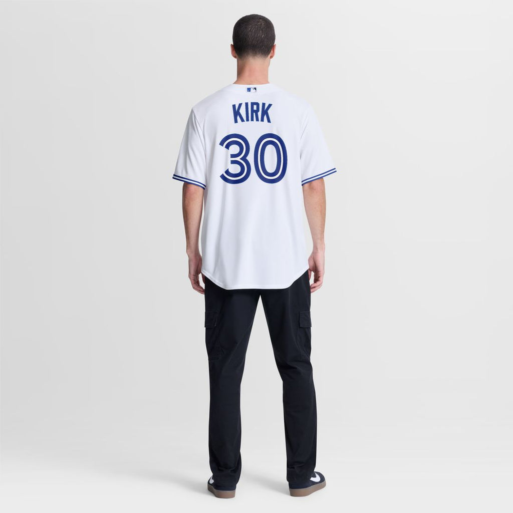 Toronto Blue Jays Alejandro Kirk Nike Home Replica Jersey - White Team Jersey Sports Fan Apparel