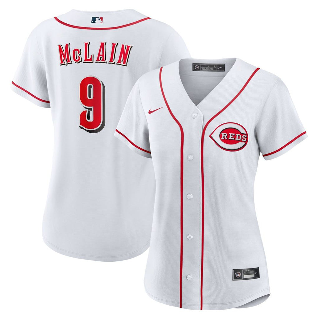 Cincinnati Reds Matt McLain Nike Women's Home Replica Jersey - White Team Jersey Sports Fan Apparel