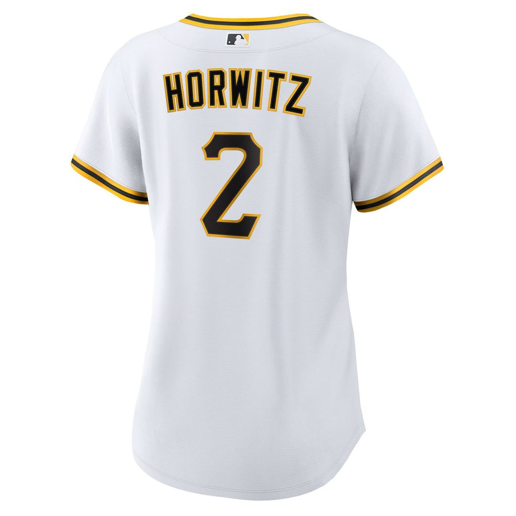 Pittsburgh Pirates Spencer Horwitz Nike Women's Home Replica Jersey - White Team Jersey Sports Fan Apparel