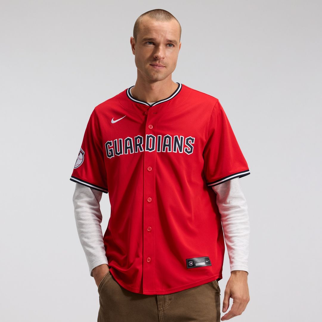Cleveland Guardians Nike Road Limited Jersey - Gray Team Jersey Sports Fan Apparel