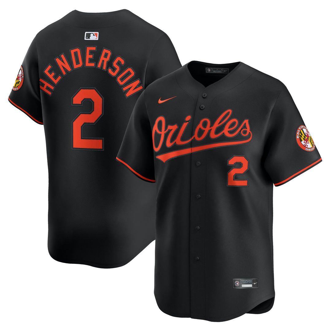 Baltimore Orioles Gunnar Henderson Nike Home Limited Player Jersey - White Team Jersey Sports Fan Apparel