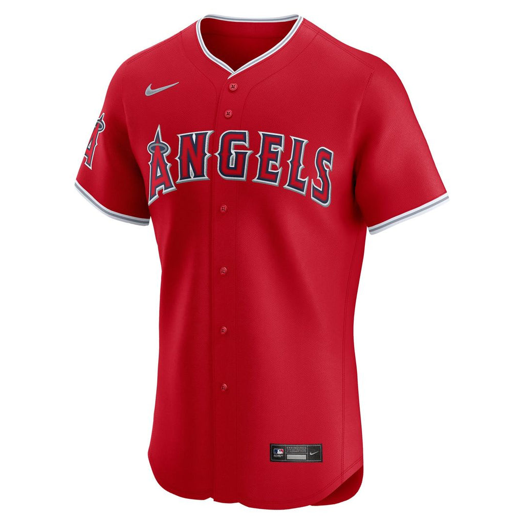 Los Angeles Angels Nike Alternate Elite Jersey - Red Team Jersey Sports Fan Apparel
