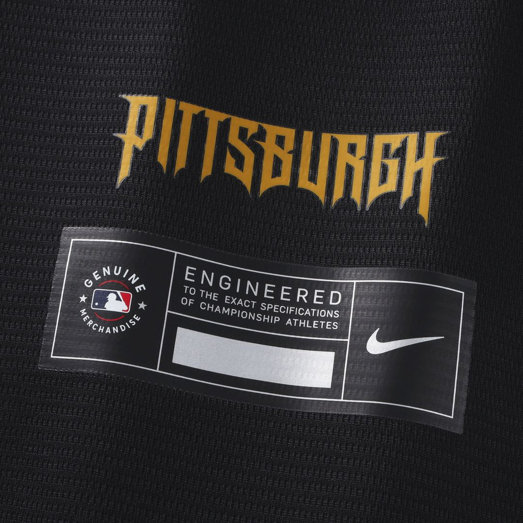 Pittsburgh Pirates Paul Skenes Nike 2026 City Connect Stadium Jersey - Black Team Jersey Sports Fan Apparel
