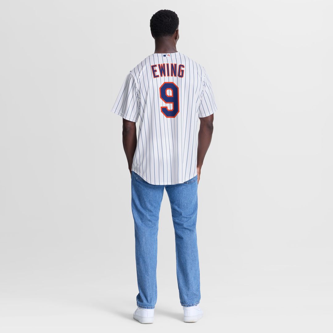 New York Mets AJ Ewing Nike Home Replica Jersey - White Team Jersey Sports Fan Apparel