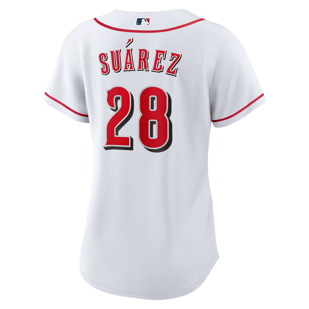 Cincinnati Reds Eugenio Suárez Nike Women's Home Replica Jersey - White Team Jersey Sports Fan Apparel