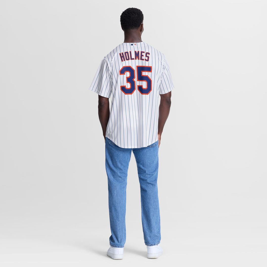 New York Mets Clay Holmes Nike Home Replica Jersey - White Team Jersey Sports Fan Apparel