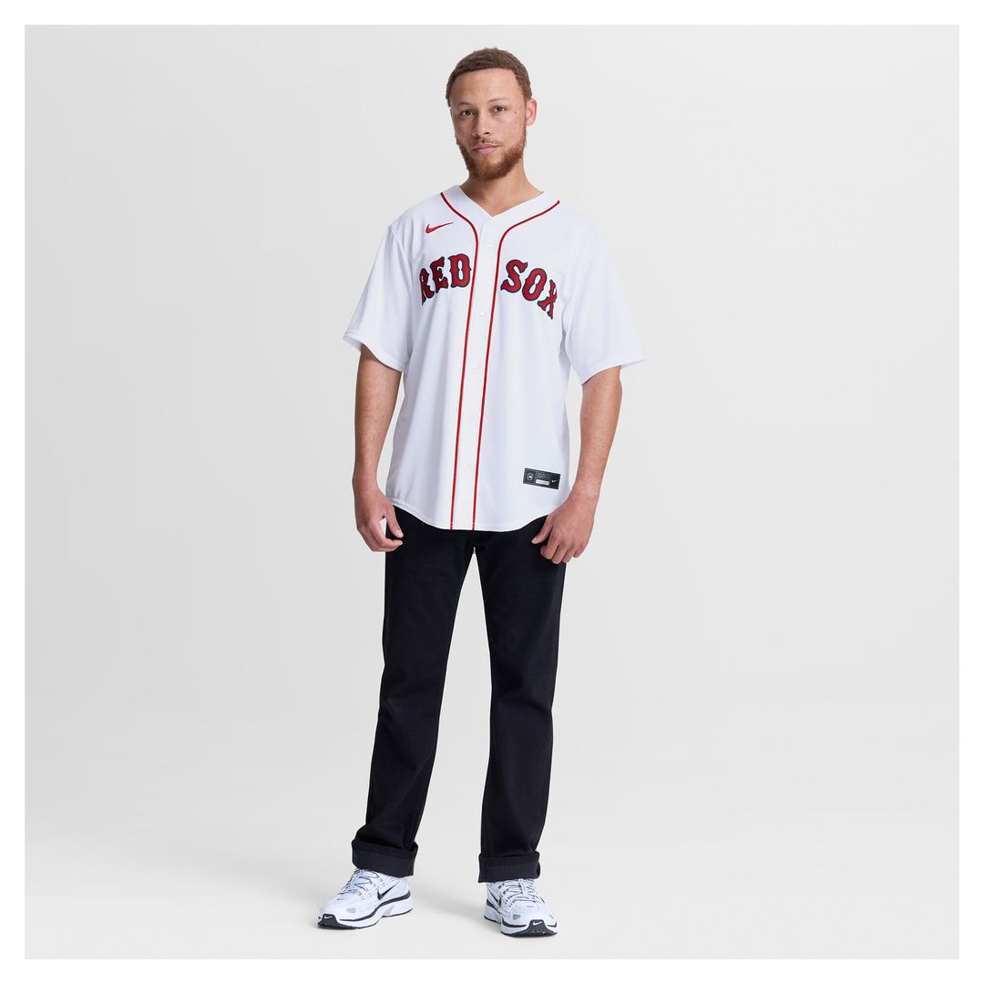 Boston Red Sox Jovani Moran Nike Home Replica Jersey - White Team Jersey Sports Fan Apparel