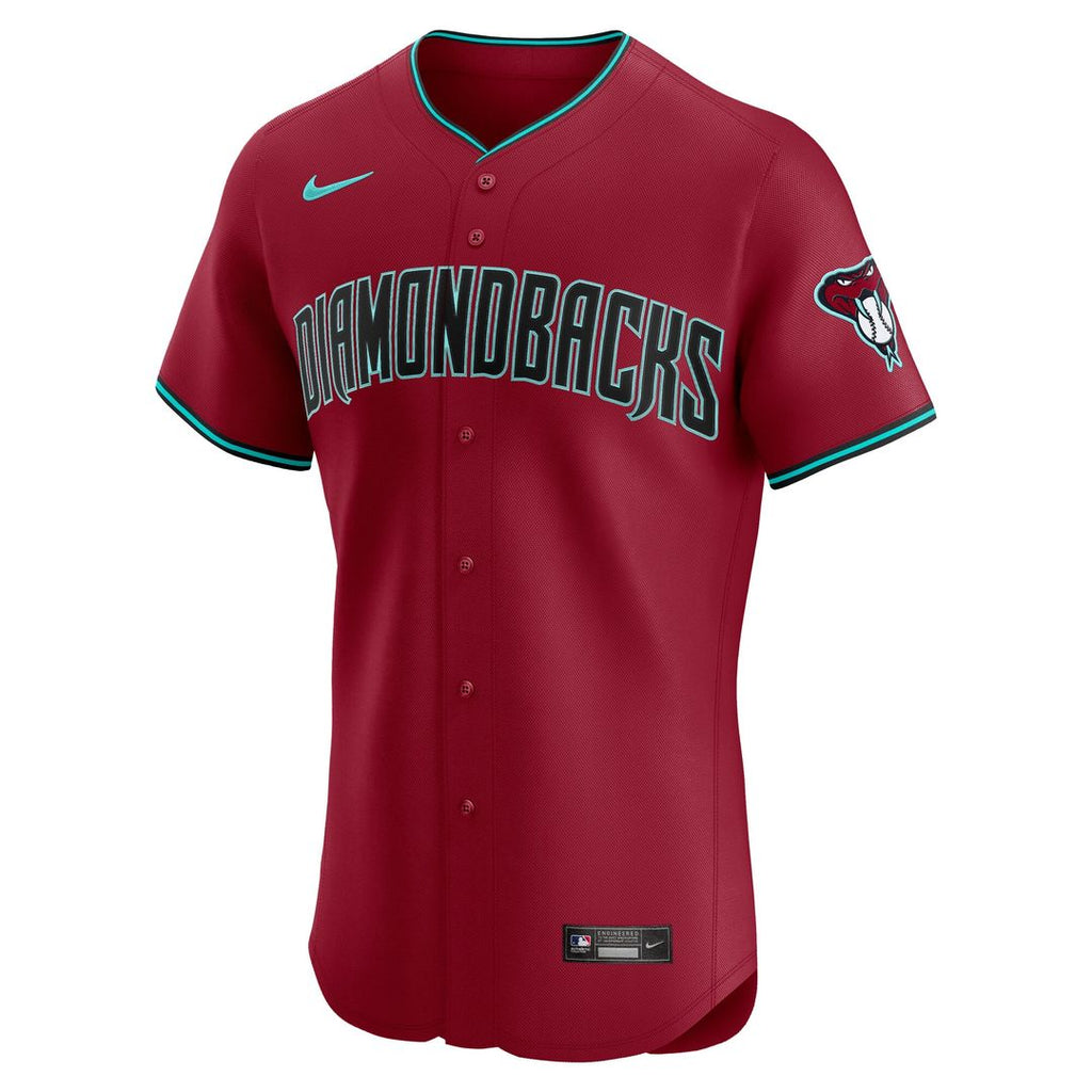 Arizona Diamondbacks Nike Alternate 2 Elite Jersey - Red Team Jersey Sports Fan Apparel