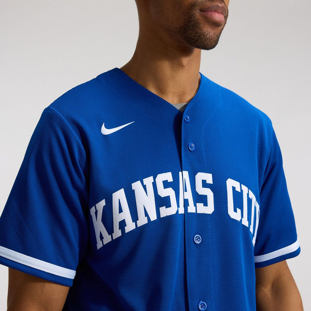 Kansas City Royals Nike Alternate Replica Team Jersey - Royal Team Jersey Sports Fan Apparel