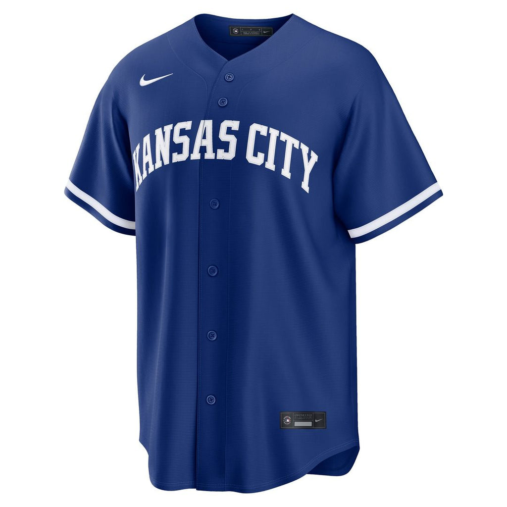 Kansas City Royals Bobby Witt Jr. Nike Alternate Replica Jersey - Light Blue Team Jersey Sports Fan Apparel