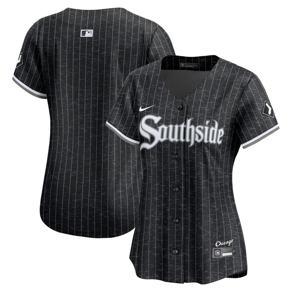 Chicago White Sox Nike Women's City Connect Limited Jersey - Black Team Jersey Sports Fan Apparel
