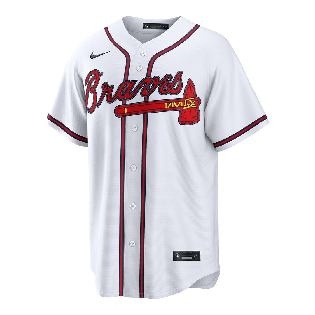 Atlanta Braves Mauricio Dubón Nike Home Replica Jersey - White Team Jersey Sports Fan Apparel