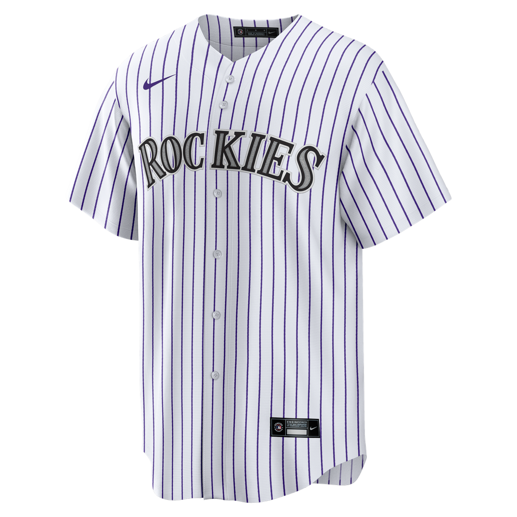 Colorado Rockies Todd Helton Nike Home Retired Player Replica Jersey - White Team Jersey Sports Fan Apparel
