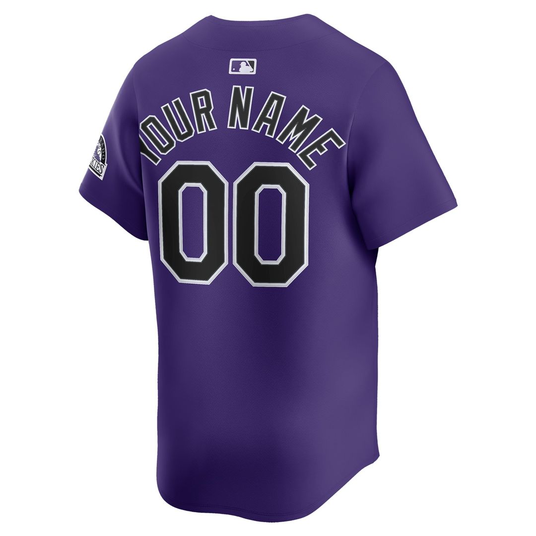 Colorado Rockies Nike Home Limited Custom Jersey - White Team Jersey Sports Fan Apparel