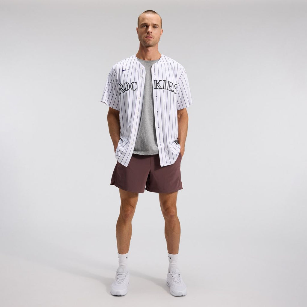 Colorado Rockies Nike Home Replica Team Jersey - White Team Jersey Sports Fan Apparel