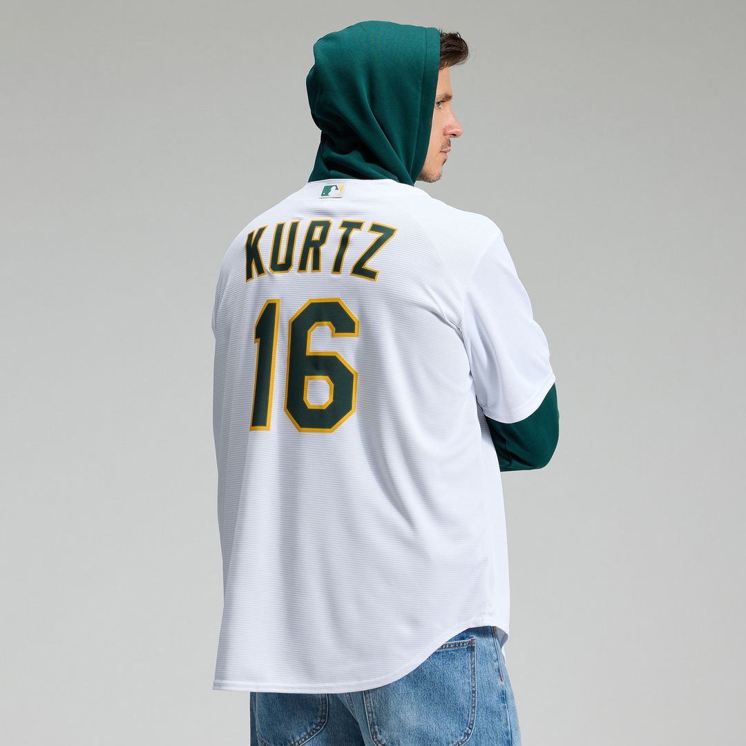 Athletics Nick Kurtz Nike Home Replica Player Jersey - White Team Jersey Sports Fan Apparel